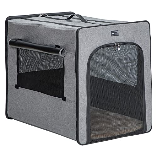 how to keep dog warm in crate at night