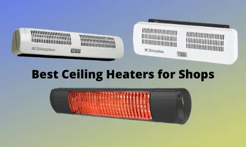 ceiling heater for shop