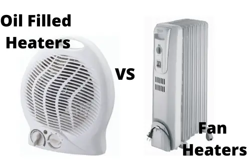 oil filled heaters Vs Fan Heaters
