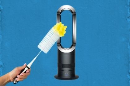 How to clean filter on Dyson heater